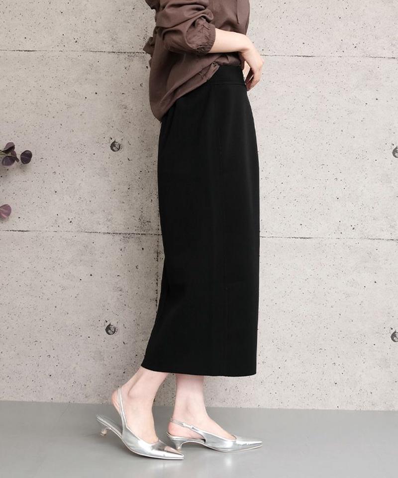 フロントジップナロースカート  レディース 春 夏 秋 冬  M