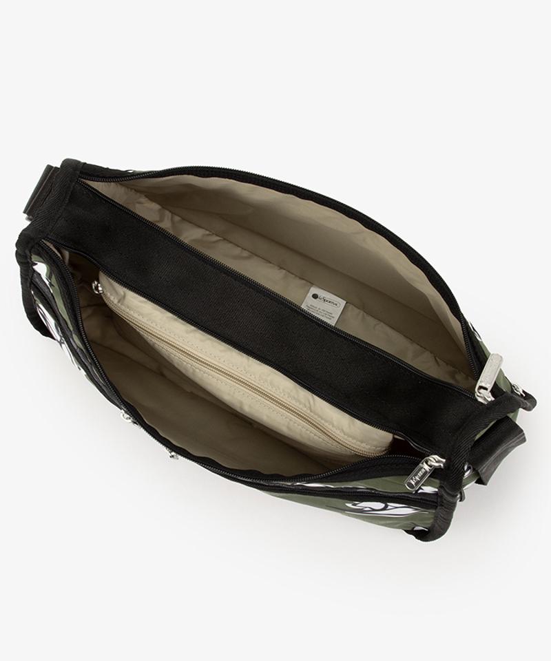 DELUXE EVERYDAY BAGオリーブフローラルシルエット