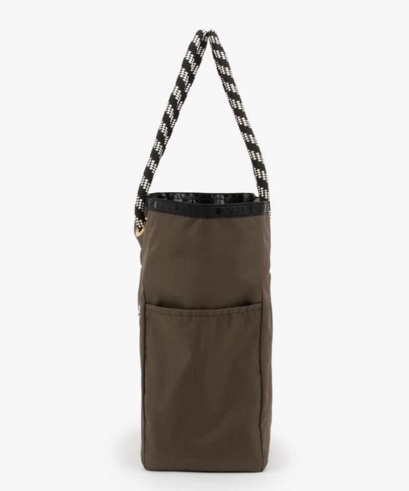 ML 2 WAY TOTE       2ウェイチョコレート/ブラックシャイン