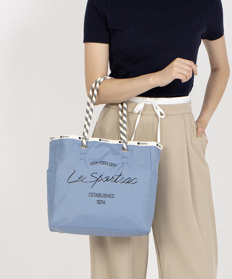 ML 2 WAY TOTE       2ウェイスレートブルー/パールシャイン