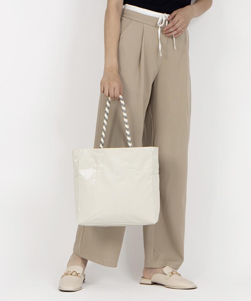 ML 2 WAY TOTE       2ウェイスレートブルー/パールシャイン