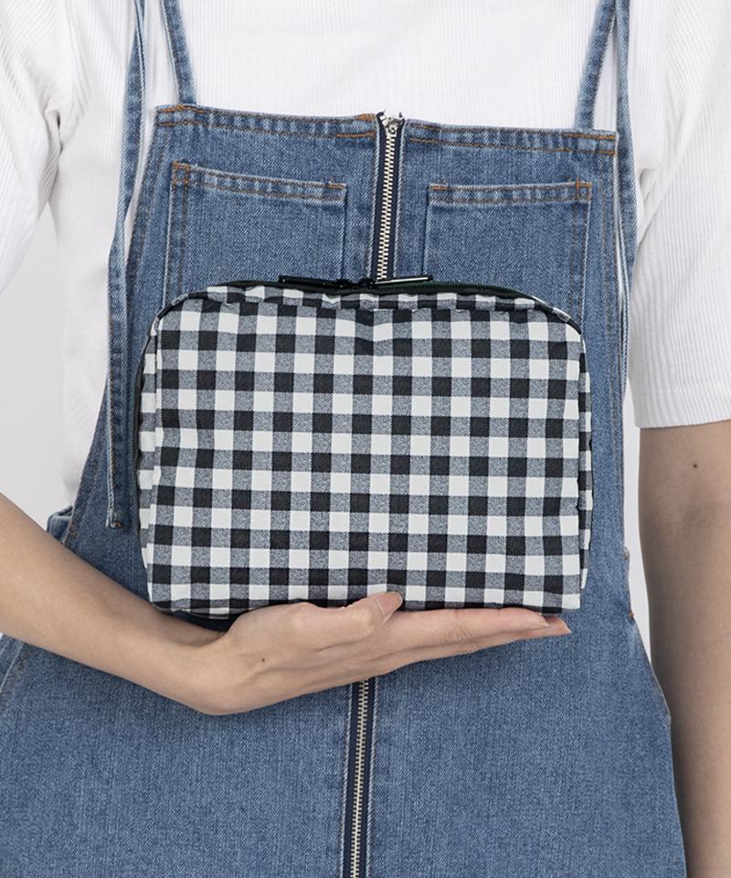 EXTRA LARGE RECTANGULAR COSMETICクラシカルギンガムACC