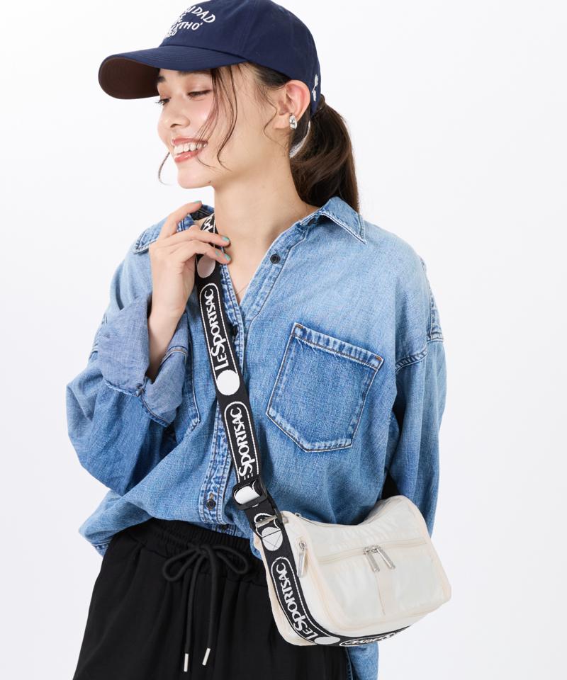 SMALL EVERYDAY BAGロゴジャカードメレンゲ