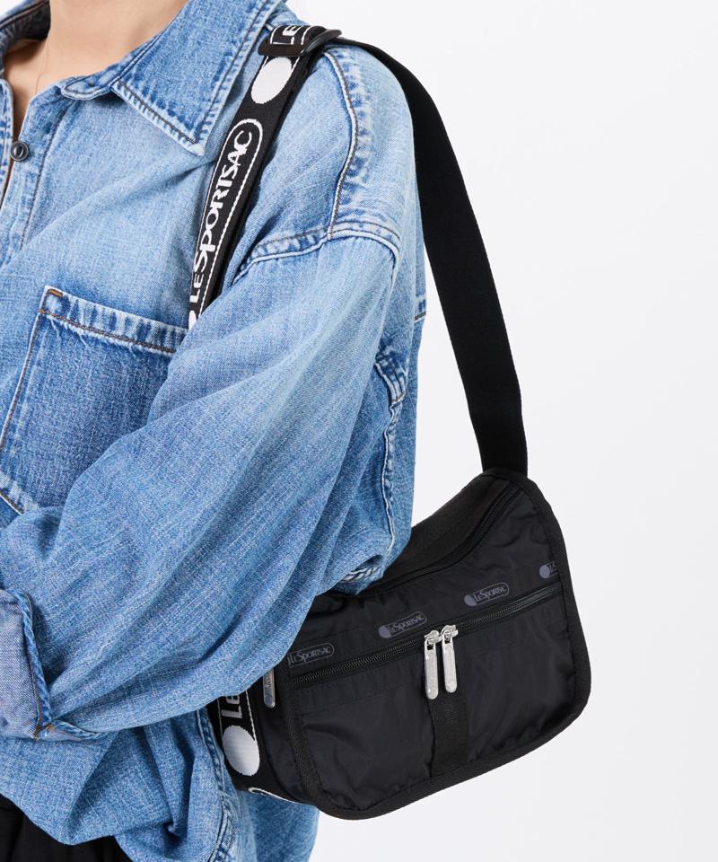 SMALL EVERYDAY BAGロゴジャカードブラック