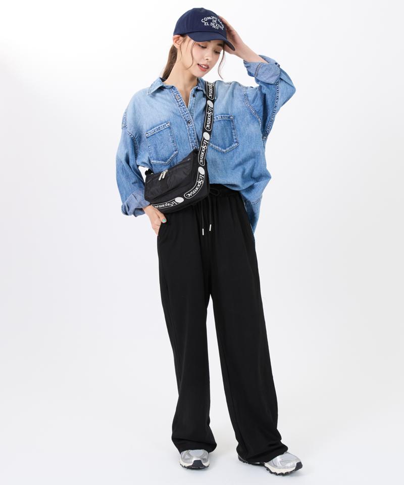 SMALL EVERYDAY BAGロゴジャカードブラック