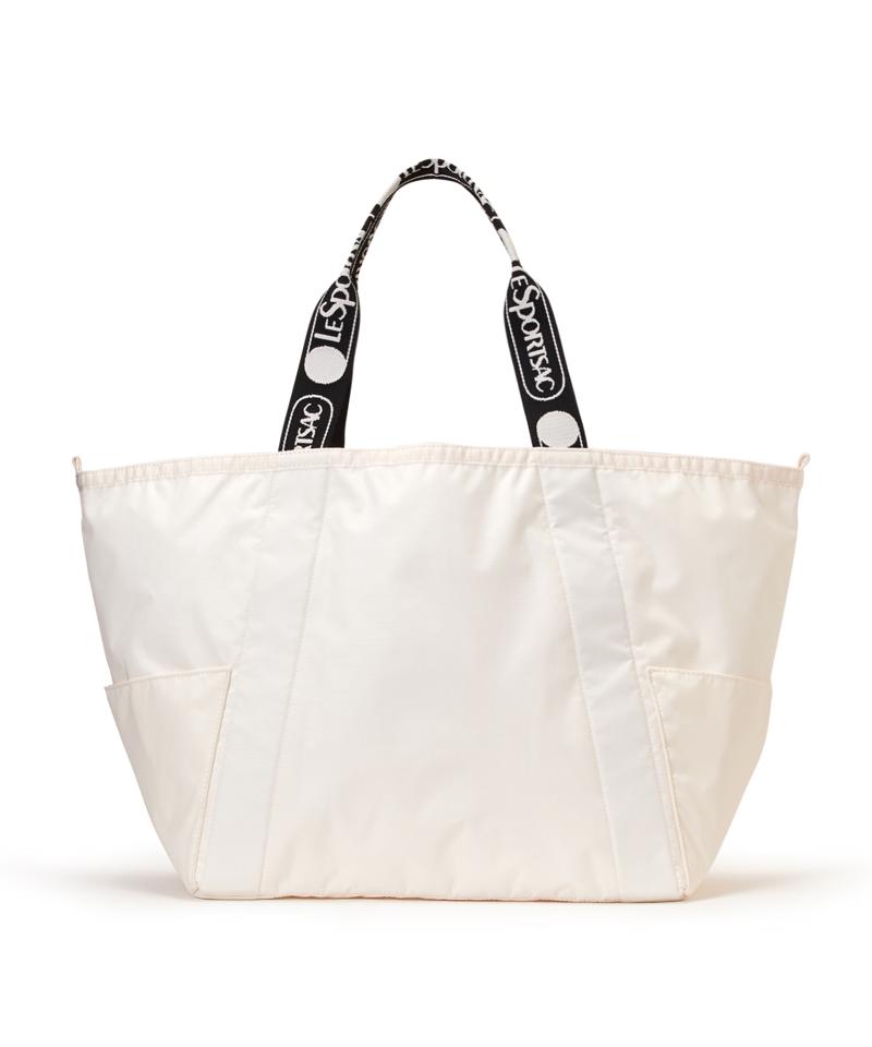 E/W REVERSIBLE PKT TOTEロゴジャカードメレンゲT