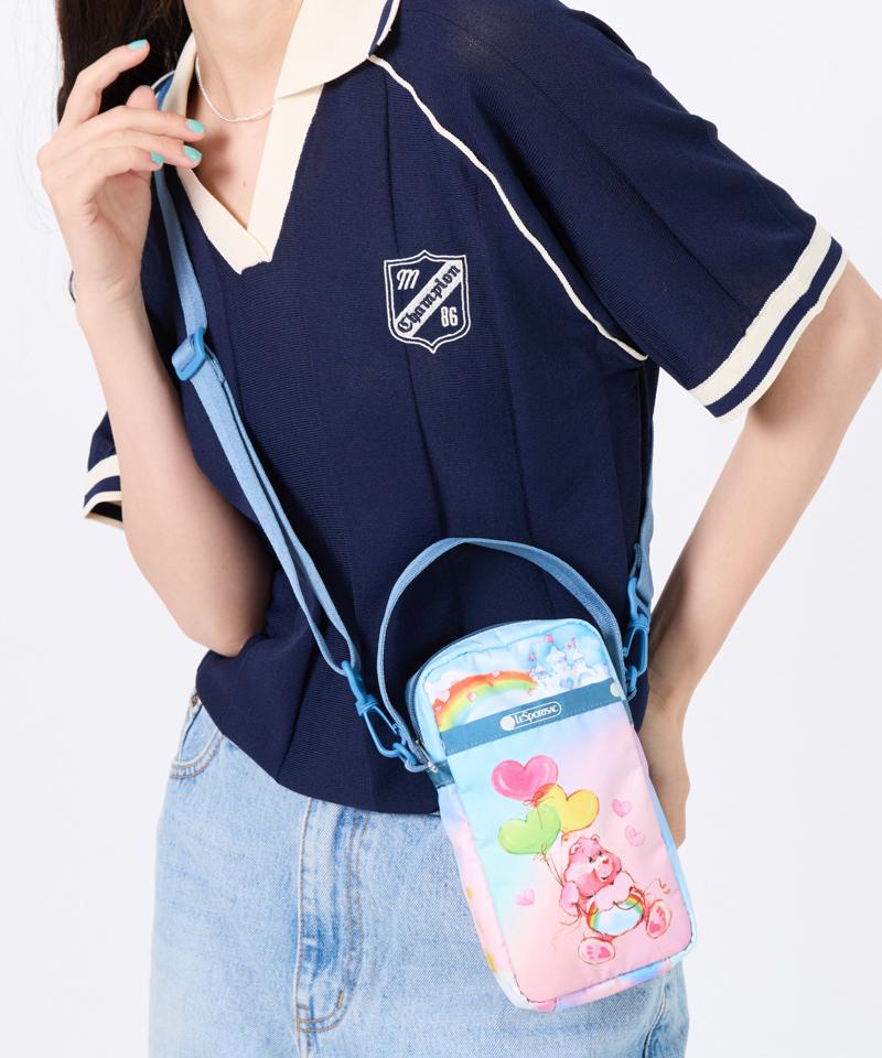 MINI PHONE CROSSBODYケアベアレインボー