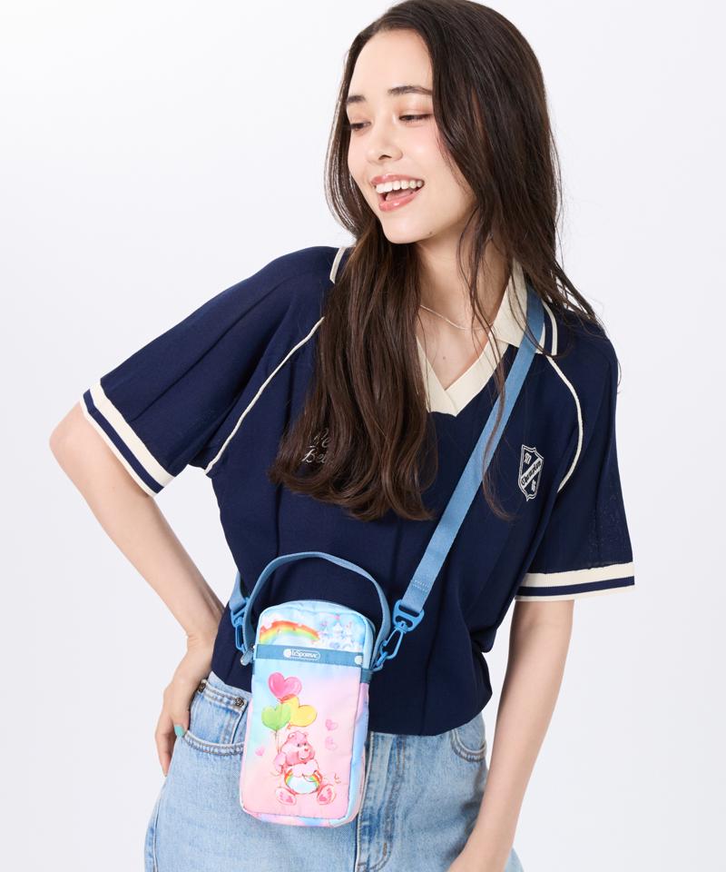 MINI PHONE CROSSBODYケアベアレインボー