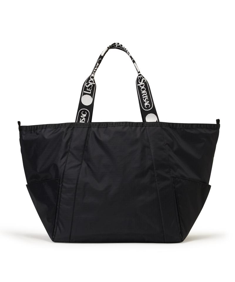 E/W REVERSIBLE PKT TOTEロゴジャカードブラックT