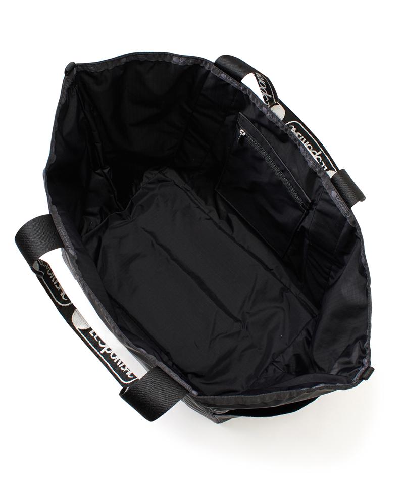 E/W REVERSIBLE PKT TOTEロゴジャカードブラックT