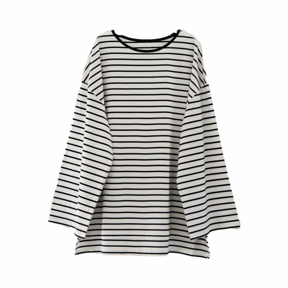 ワイドスリーブカットソー 春 秋 冬 レディース