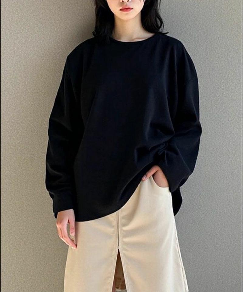 ワイドスリーブカットソー 春 秋 冬 レディース