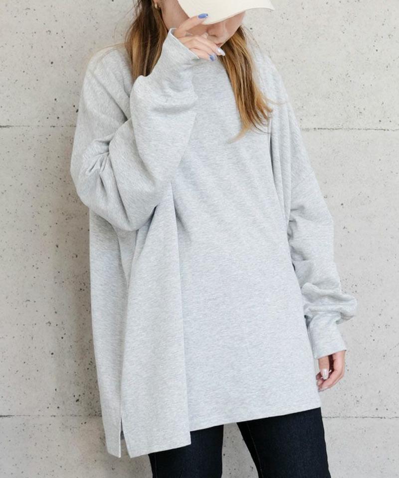 オーバーサイズカットソー 春  秋 冬 M  レディース   予約(10月上旬頃)
