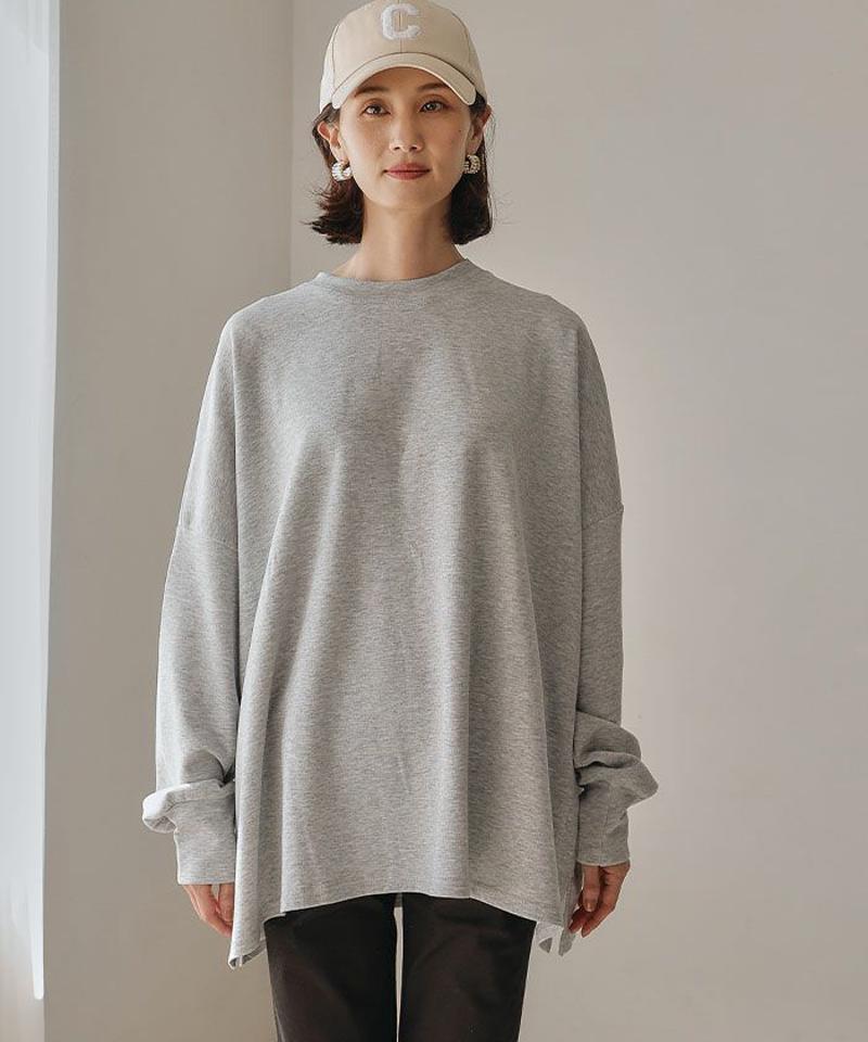 オーバーサイズカットソー 春  秋 冬 M  レディース   予約(10月上旬頃)