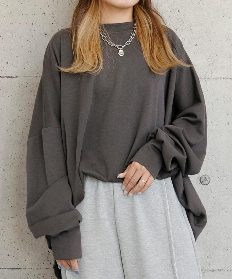 オーバーサイズカットソー 春  秋 冬 M  レディース   予約(10月上旬頃)