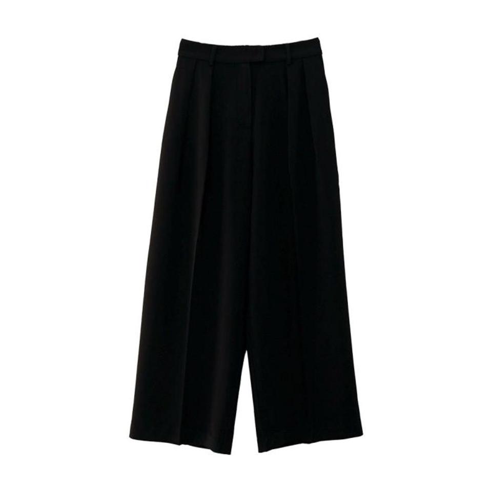 タックワイドパンツ  レディース 春 夏 秋  冬 P M  L   |アクアガレージ aquagarage