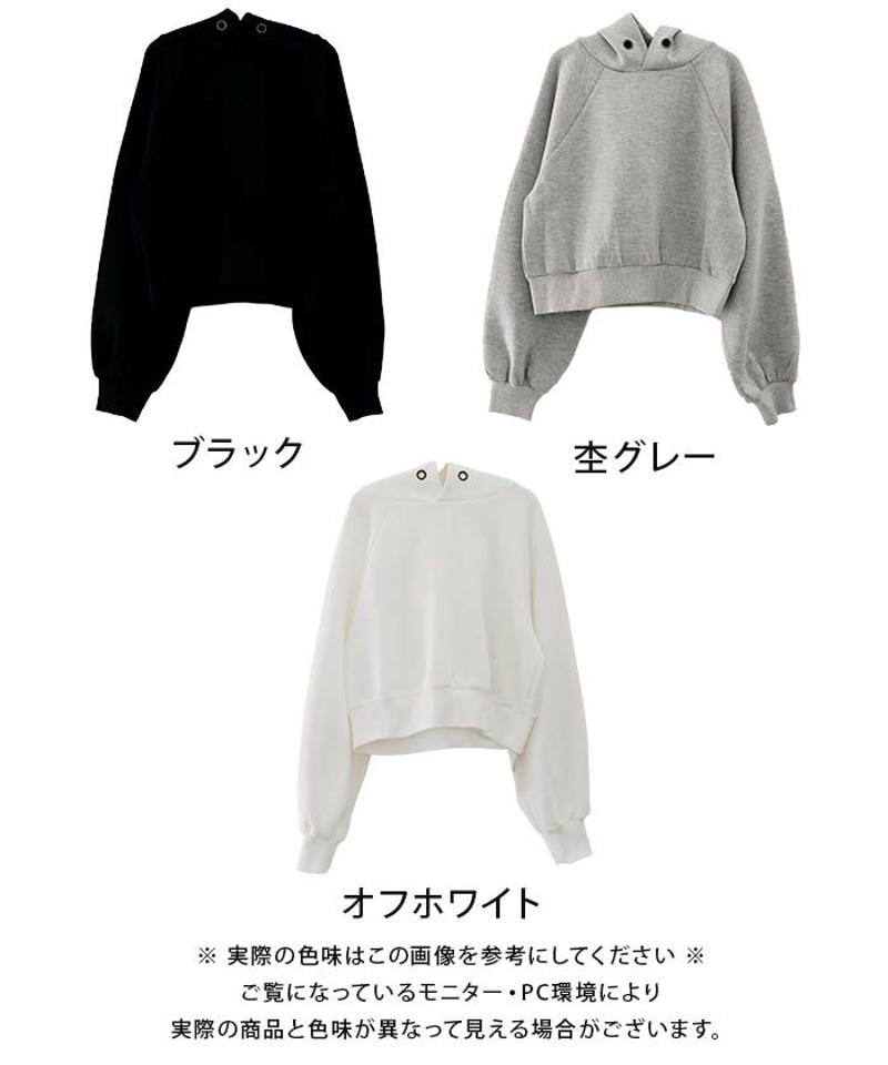 ショート丈パーカー  春  秋 冬 M L   レディース