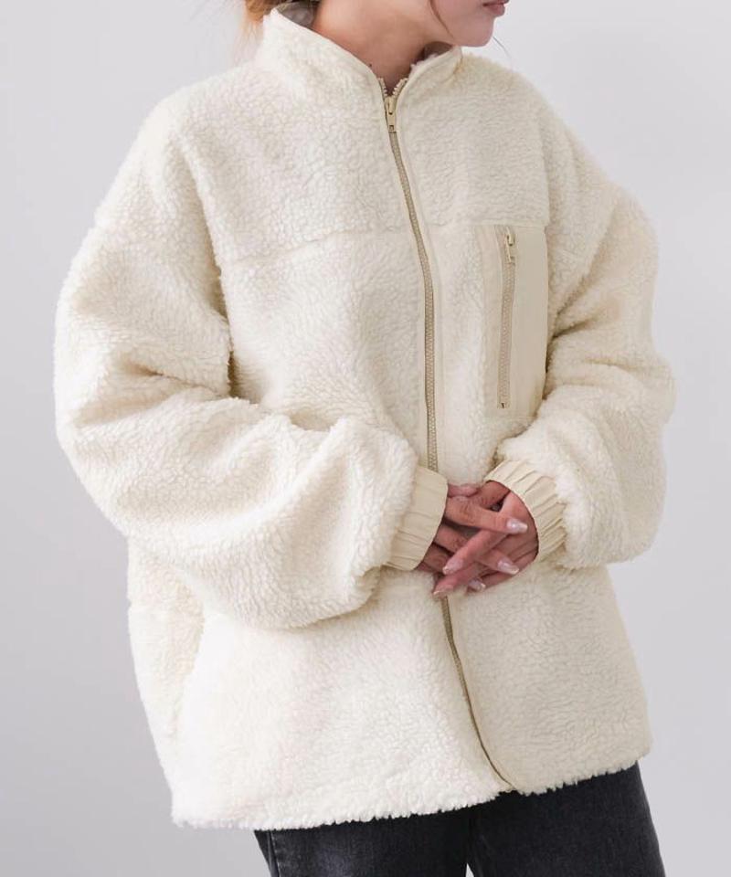 ボアブルゾン レディース 秋 冬   予約(12月上旬頃)