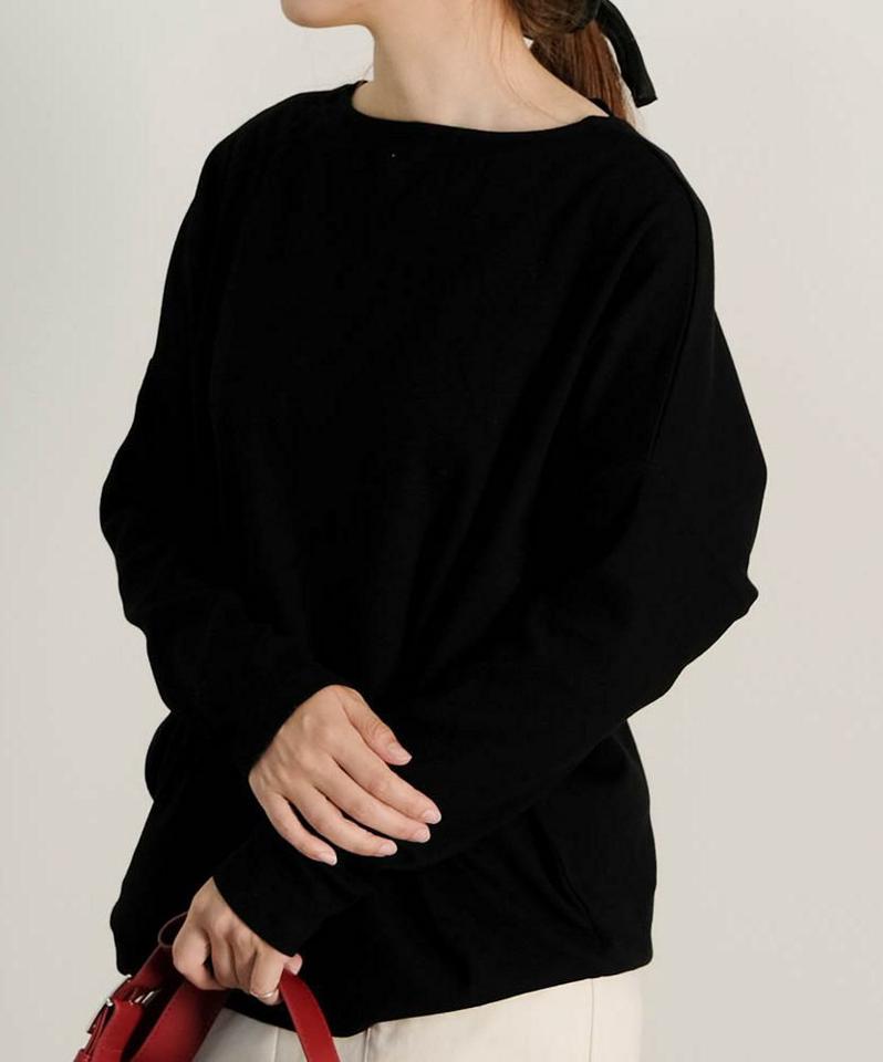 コクーンリブカットソー 春 秋 冬 M レディース