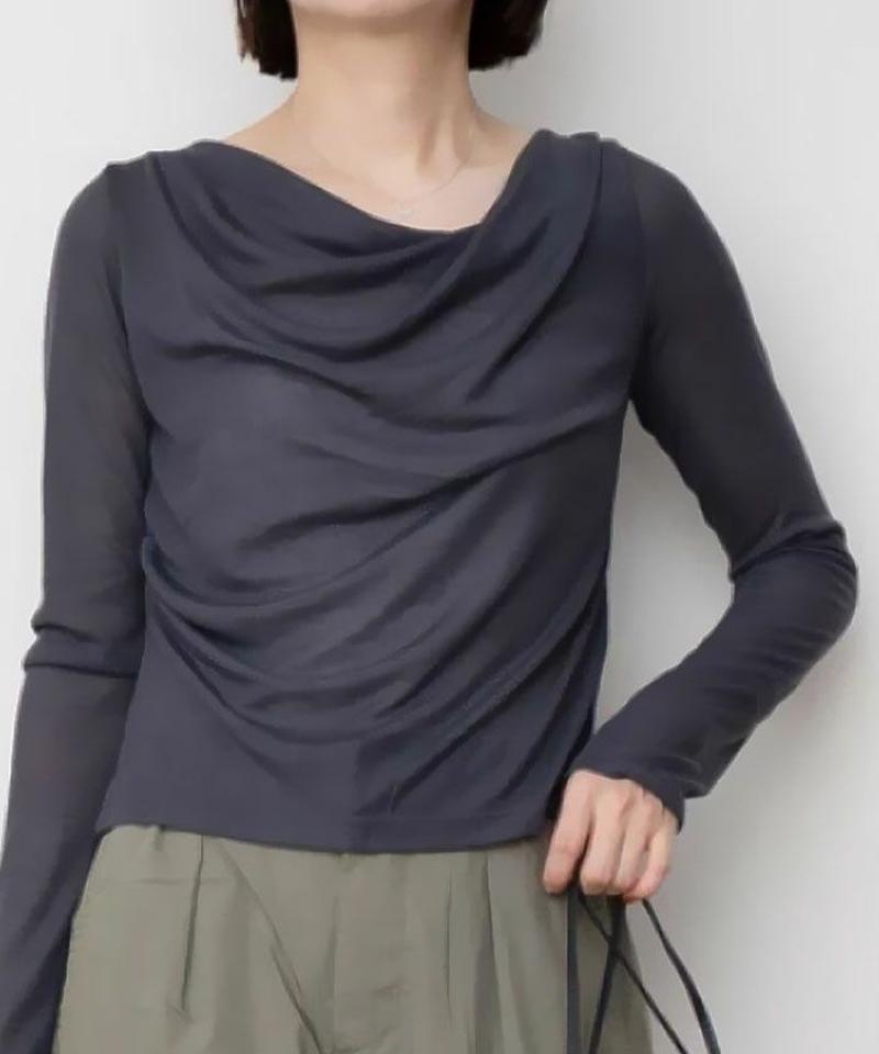 ドレープシアートップス 春 秋 冬 M レディース  |