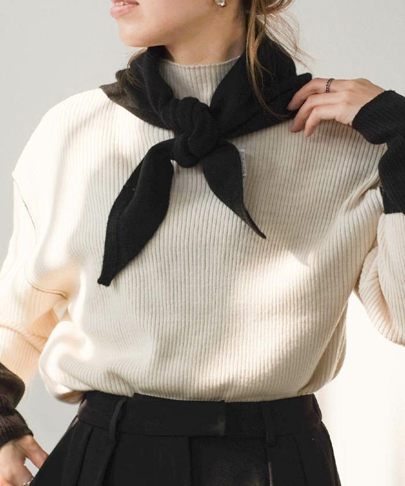 三角ストール 秋 冬