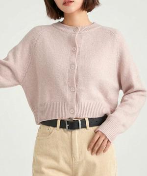 クロップドカーディガン レディース 春 秋 冬 M L 長袖