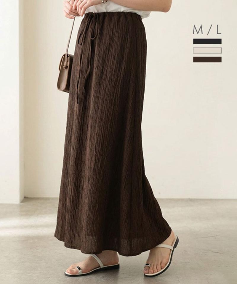 イージーナロースカート レディース 春 夏 秋 M L