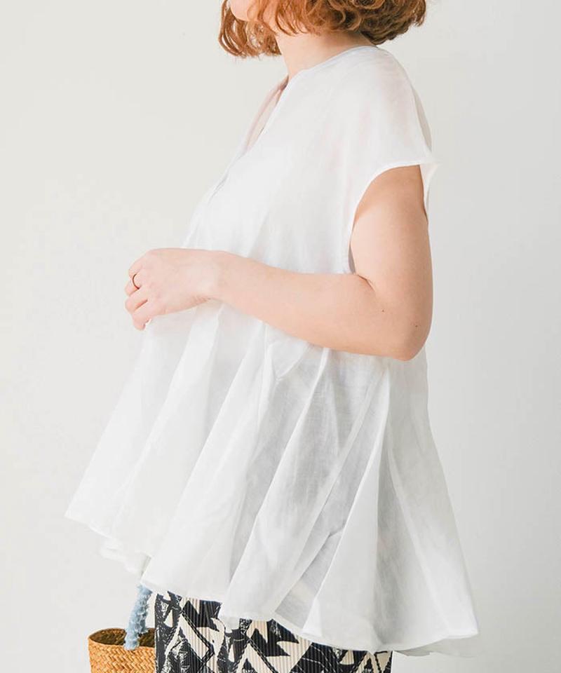 フレンチスリーブペプラムトップス 春 夏 M | アクアガレージ aquagarage