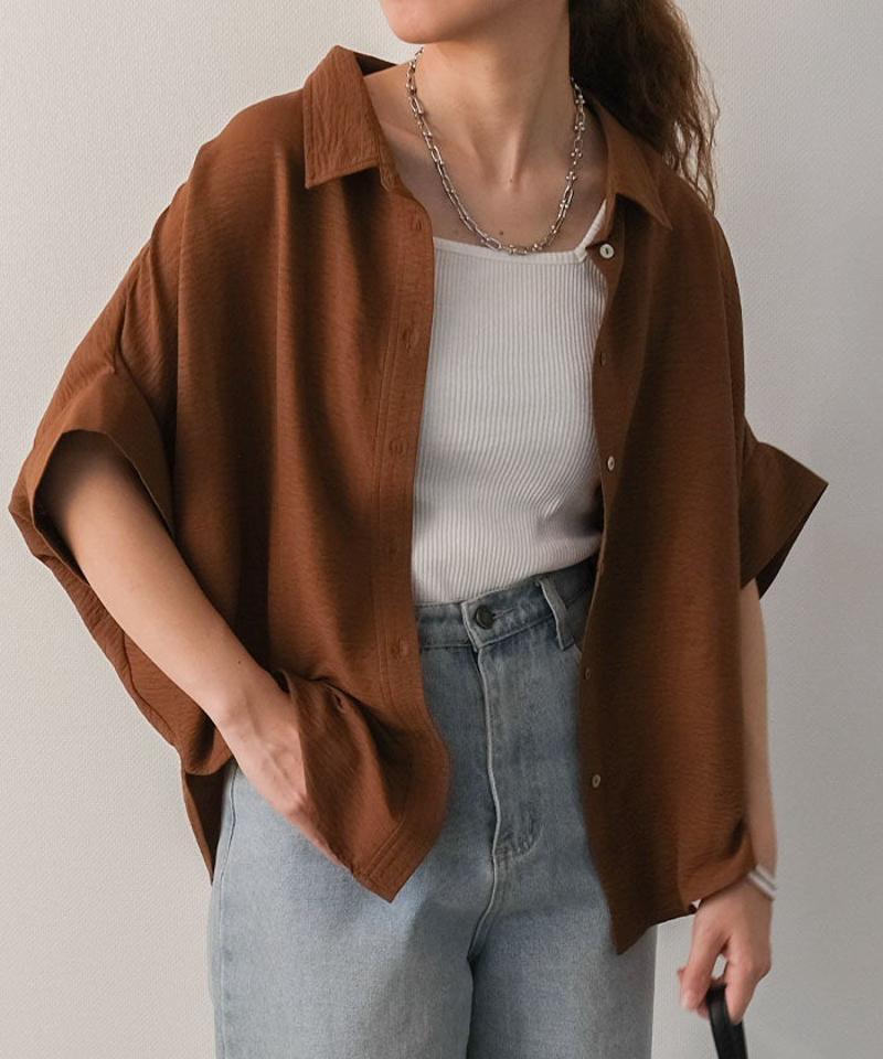 ドルマンブラウス レディース 春 夏