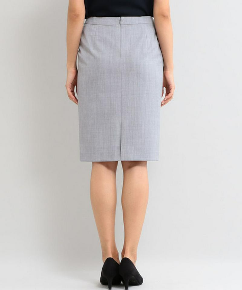 【WORK TRIP OUTFITS】TW/PU サージ タイト スカート