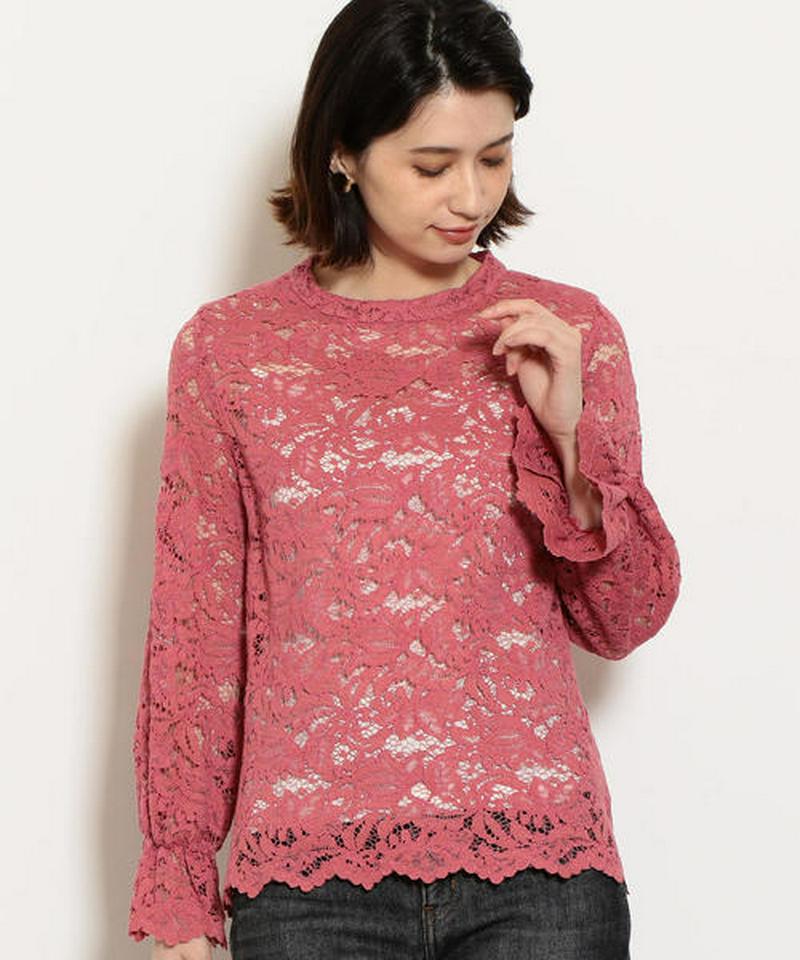 KFC スタンド レース ブラウス