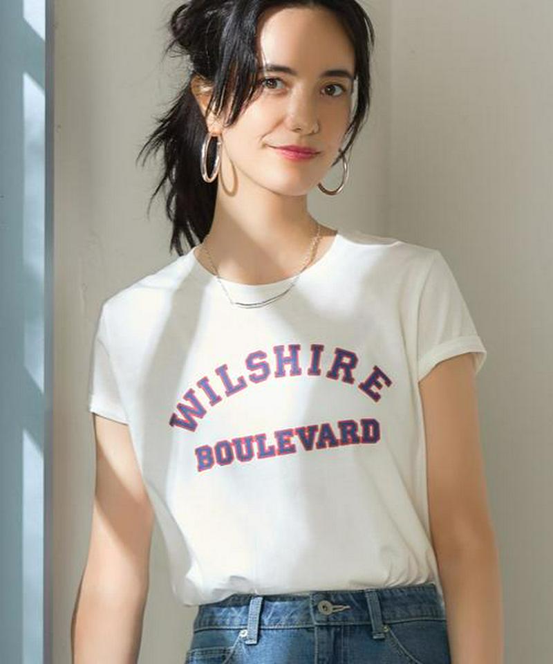 SC テンジク プリント Tシャツ