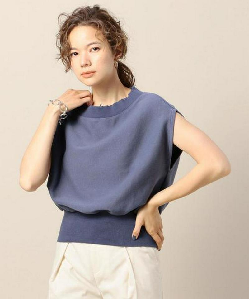 ＜BRISEMY＞カットオフフレンチスリーブトップス о