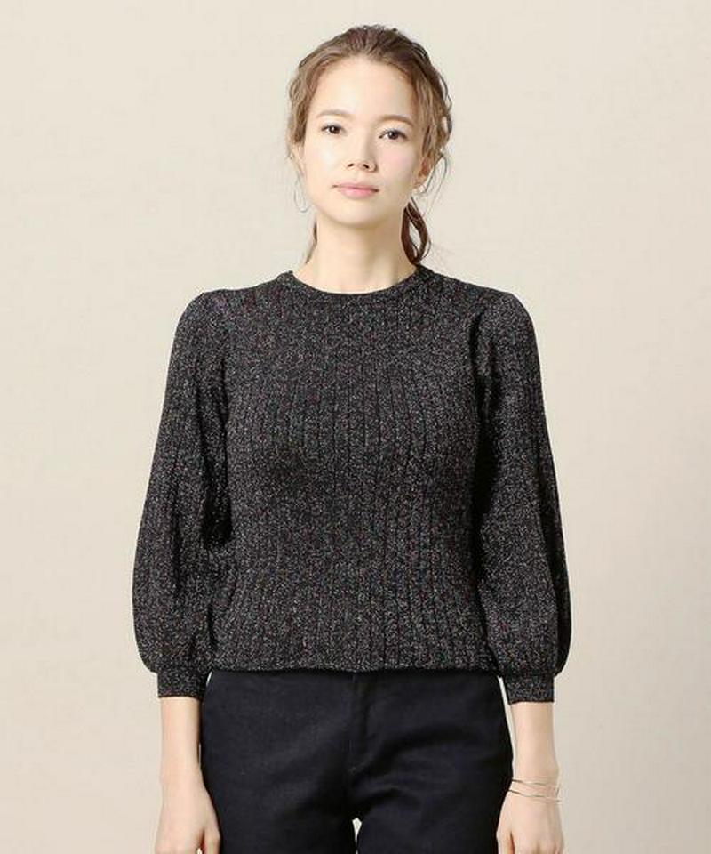 ＜TORRAZZO DONNA＞カラーラメニットプルオーバー o
