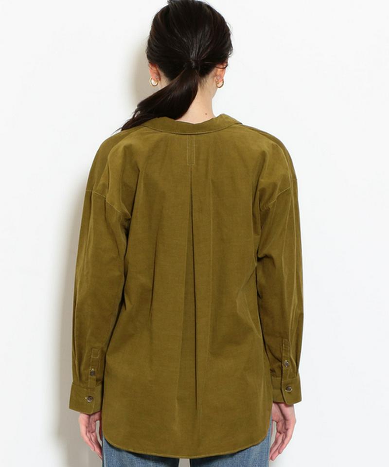 NFC コーデュロイ スキッパー ブラウス