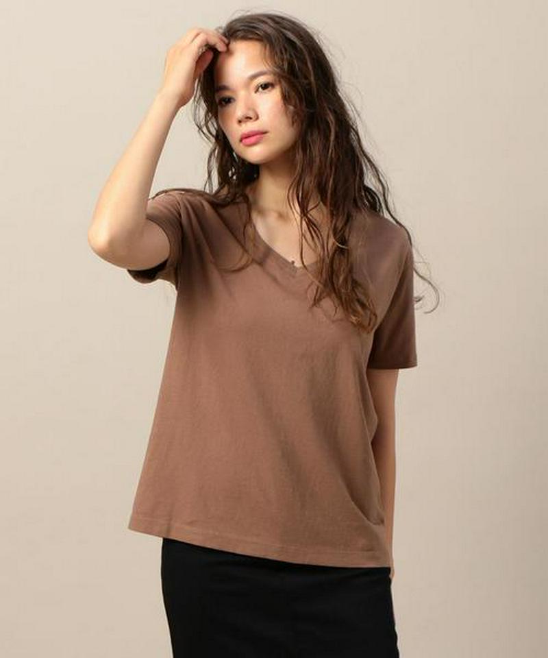 BY TRADITIONAL バイオVネックTシャツ