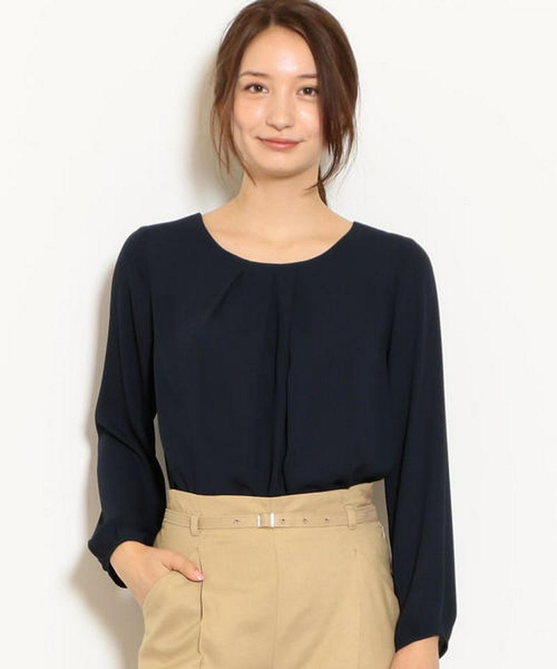 D アムンゼン フロント タック ブラウス