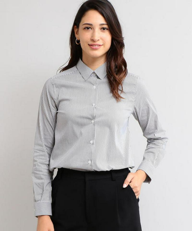 【WORK TRIP OUTFITS】ロンドンストライプ レギュラー シャツ