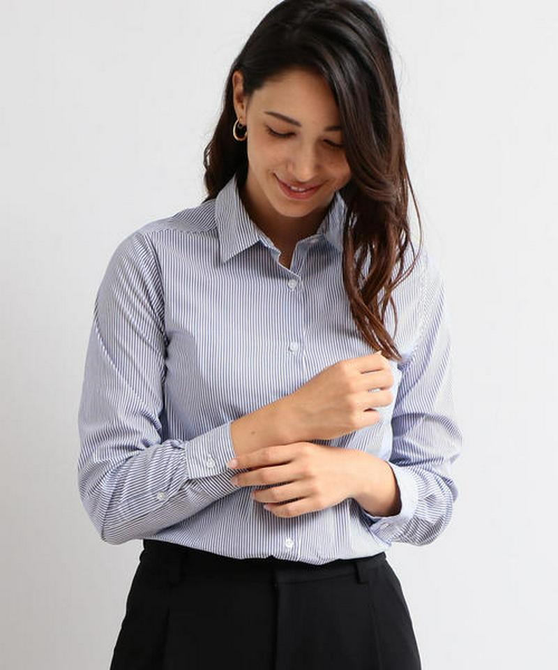 【WORK TRIP OUTFITS】ロンドンストライプ レギュラー シャツ