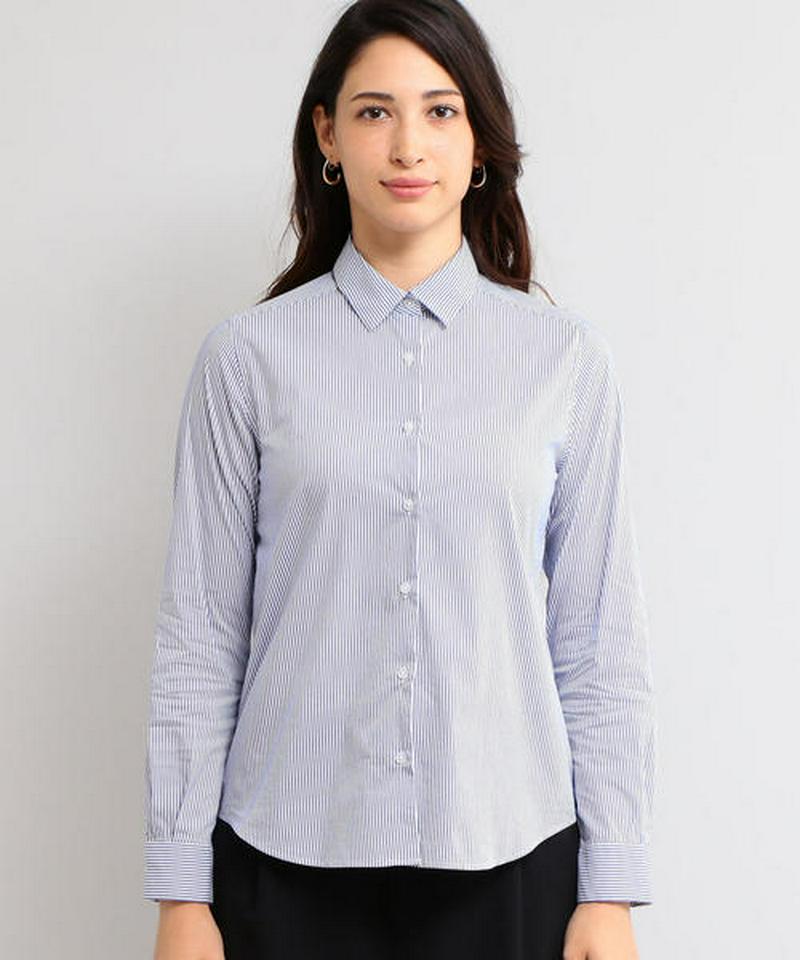 【WORK TRIP OUTFITS】ロンドンストライプ レギュラー シャツ