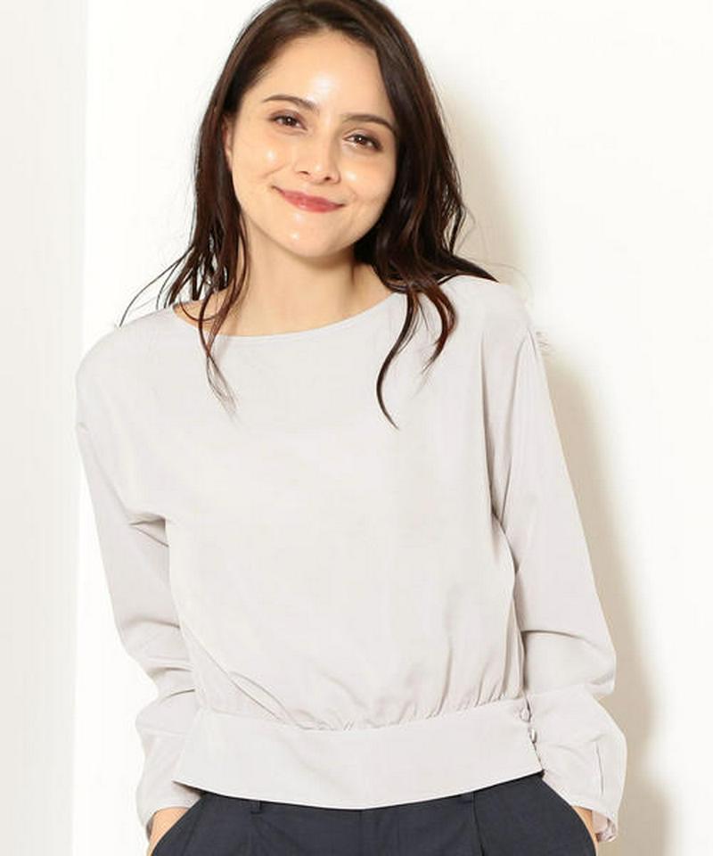 D JKIN デシン ボートネック ブラウス