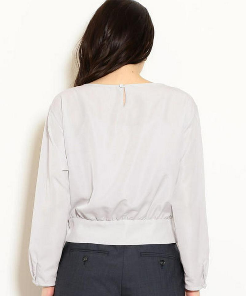 D JKIN デシン ボートネック ブラウス