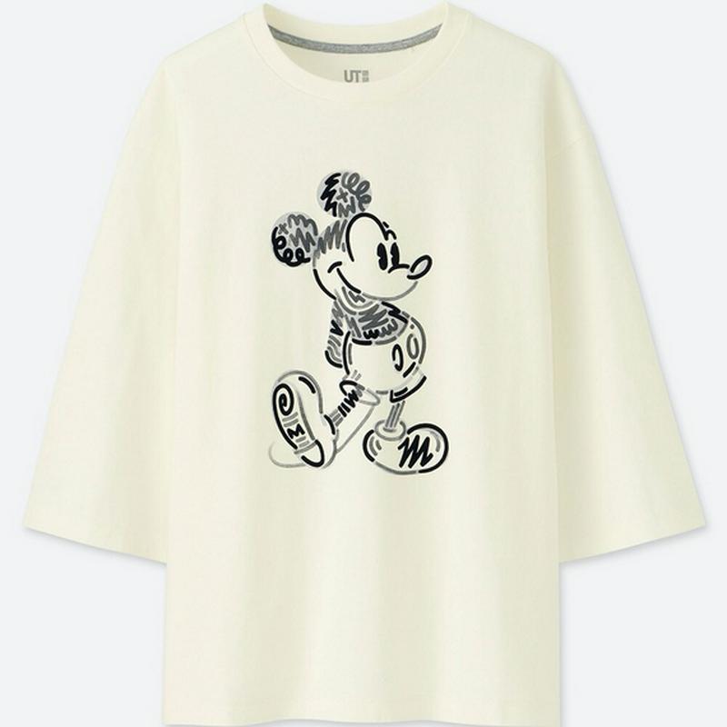 ラブ＆ミッキーマウスコレクションT（7分袖）