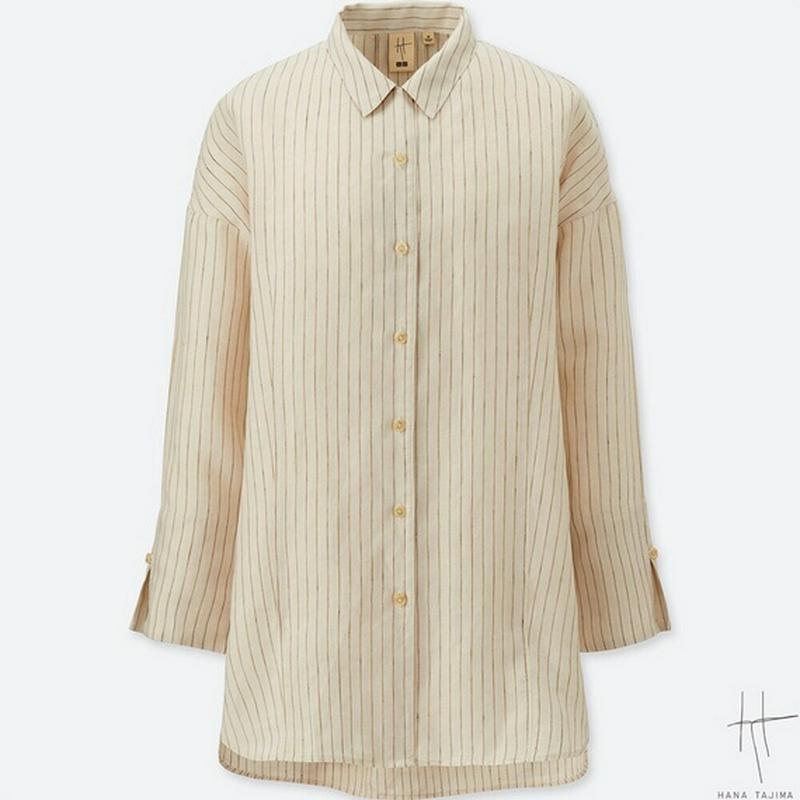 プレミアムリネンロングシャツ（長袖）