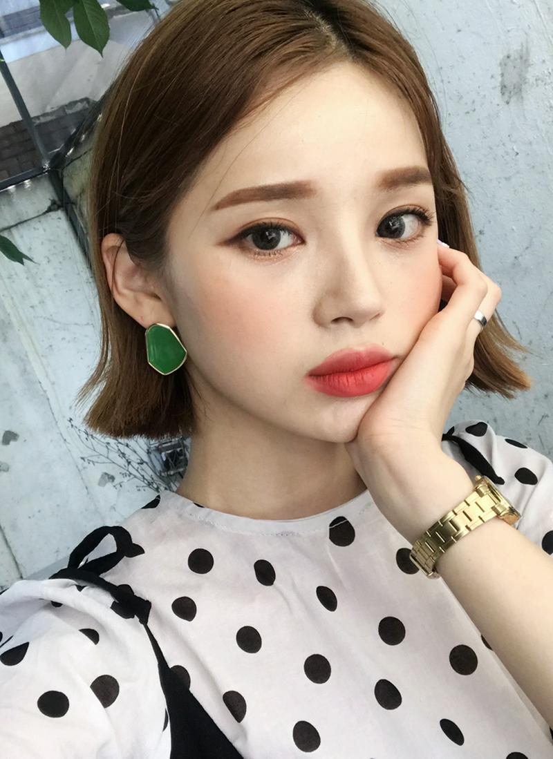 ユニークモチーフピアス・全3色