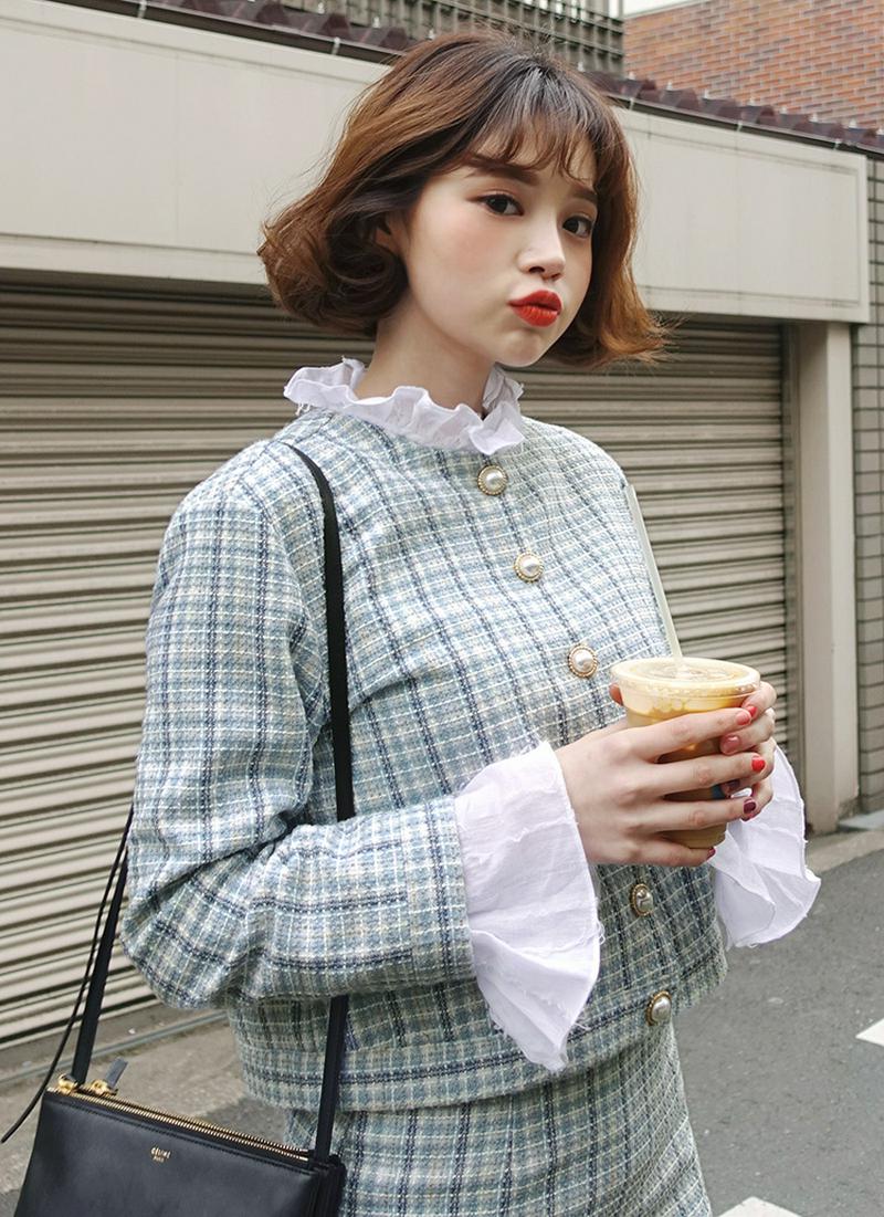 ♥Love in TOKYO♥ツイードクロップドジャケット・全2色