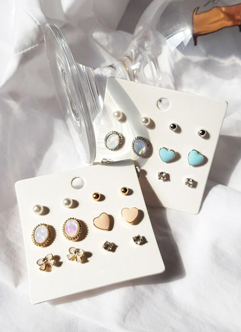 マルチモチーフピアス6SET・全2色