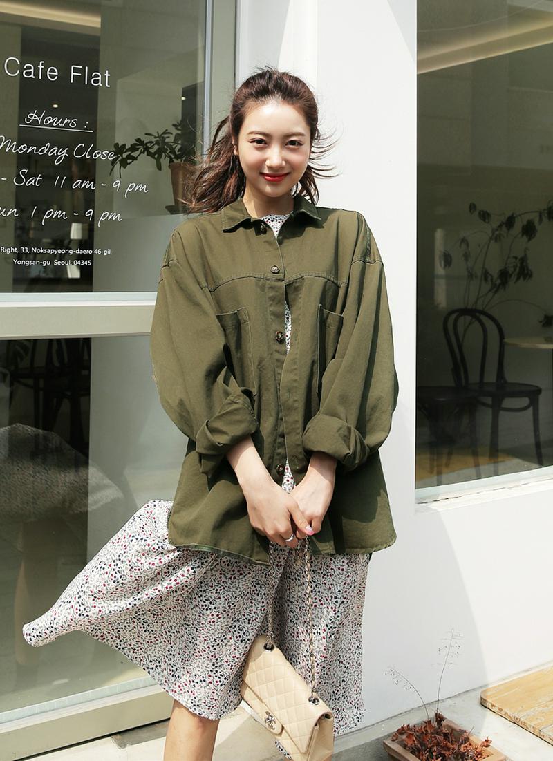 ビッグポケットボクシージャケット・全2色