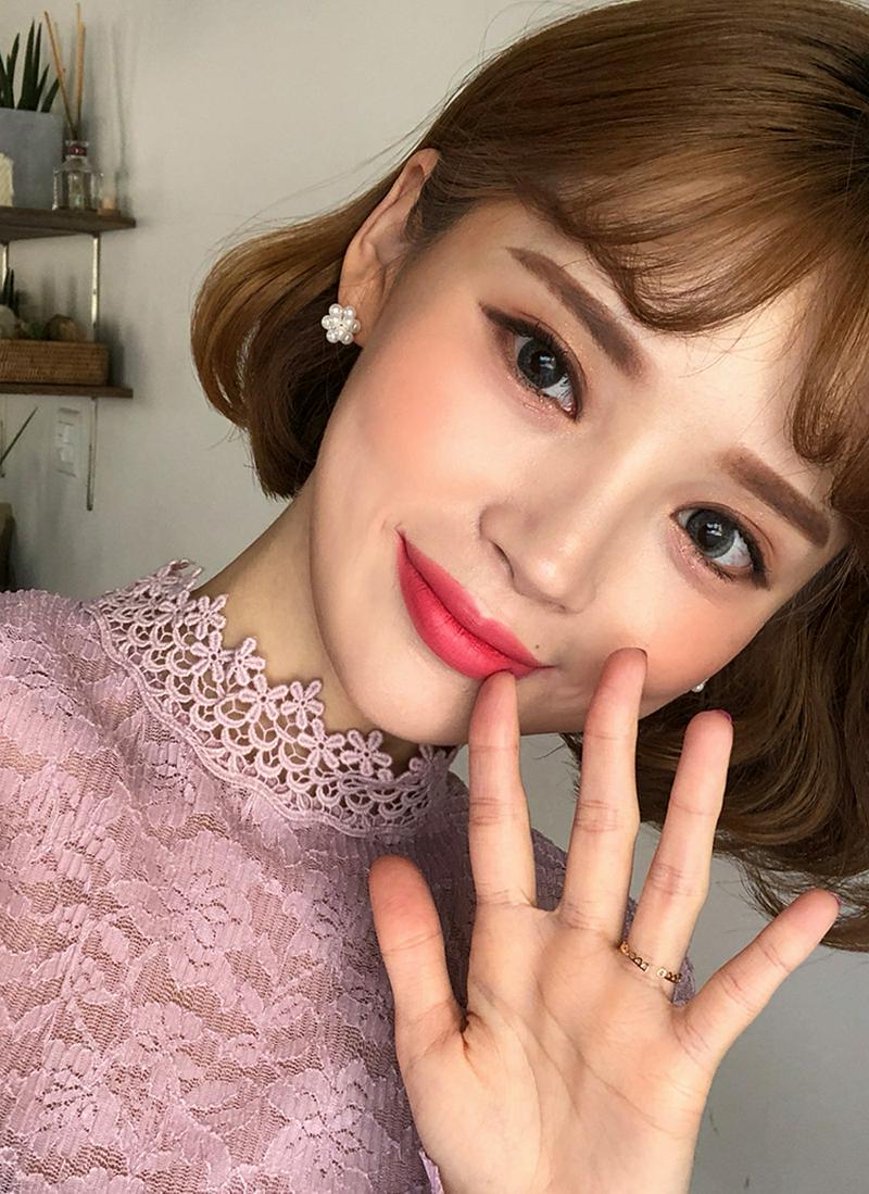 ミニパールピアス・全1色