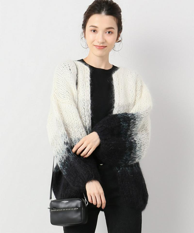 MAIAMI Mohair Gradient ビッグカーディガン